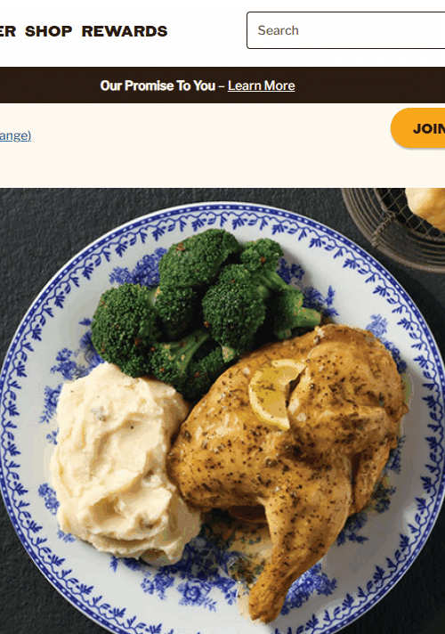 New Cracker Barrel Website Design