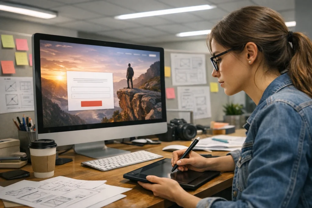 Webpage Header Engagement Optimization