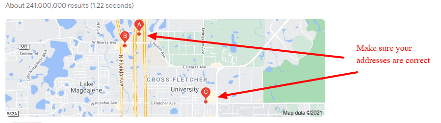 Google Experience Optimization for Google Maps