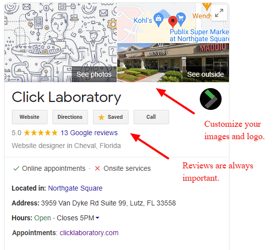 Google Experience Optimization for Google My Business