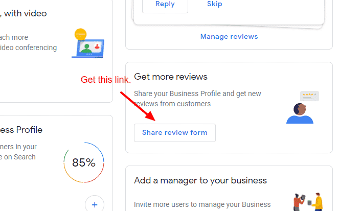 Google My Business Review Link